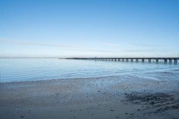 Within a ten minute walk from Arden Villa, take in the stunning views of Ryde beach.