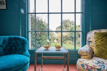 Ideal for a quiet afternoon relaxing, while the children play in the garden.