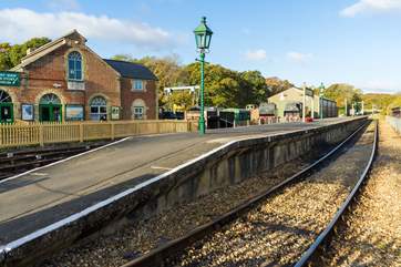The Isle of Wight Steam Railway in Havenstreet, a short car journey from Arden Villa.