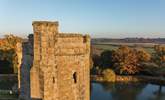 Visit Bodiam Castle, a beautiful 14th Century moated castle situated near Robertsbridge in East Sussex. - Thumbnail Image