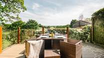 Al fresco with a view!