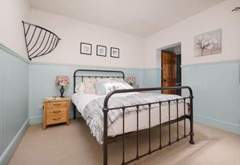 The main bedroom with en suite shower room.