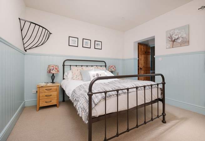 The main bedroom with en suite shower room.