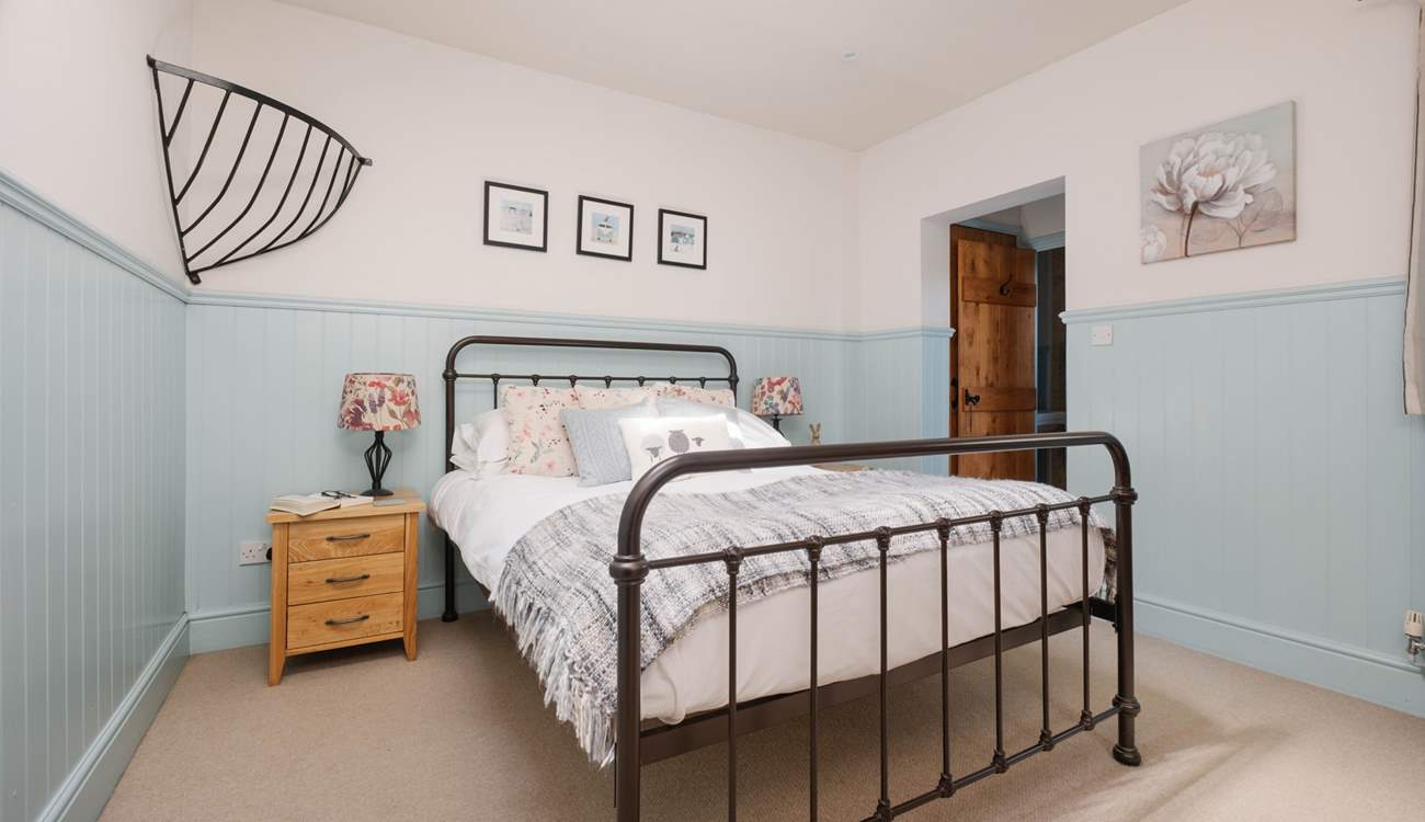 The main bedroom with en suite shower room.