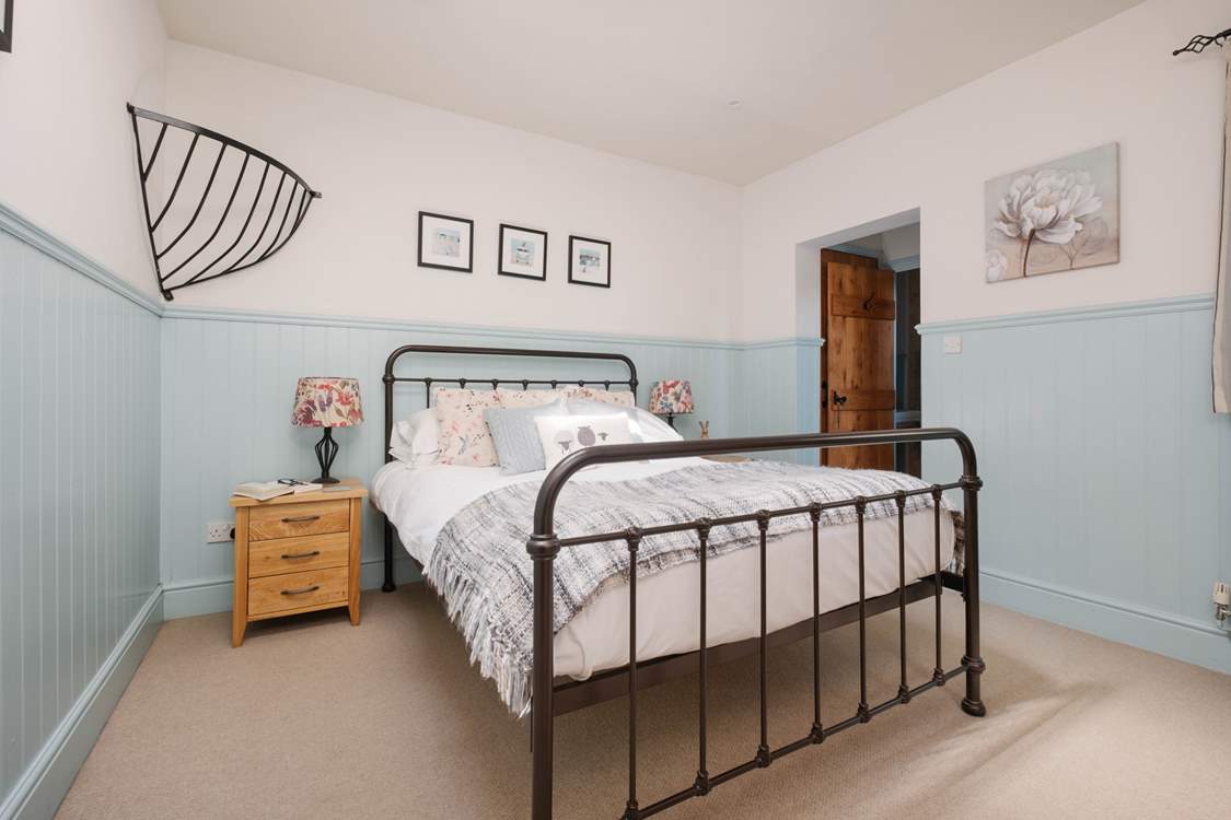 The main bedroom with en suite shower room.