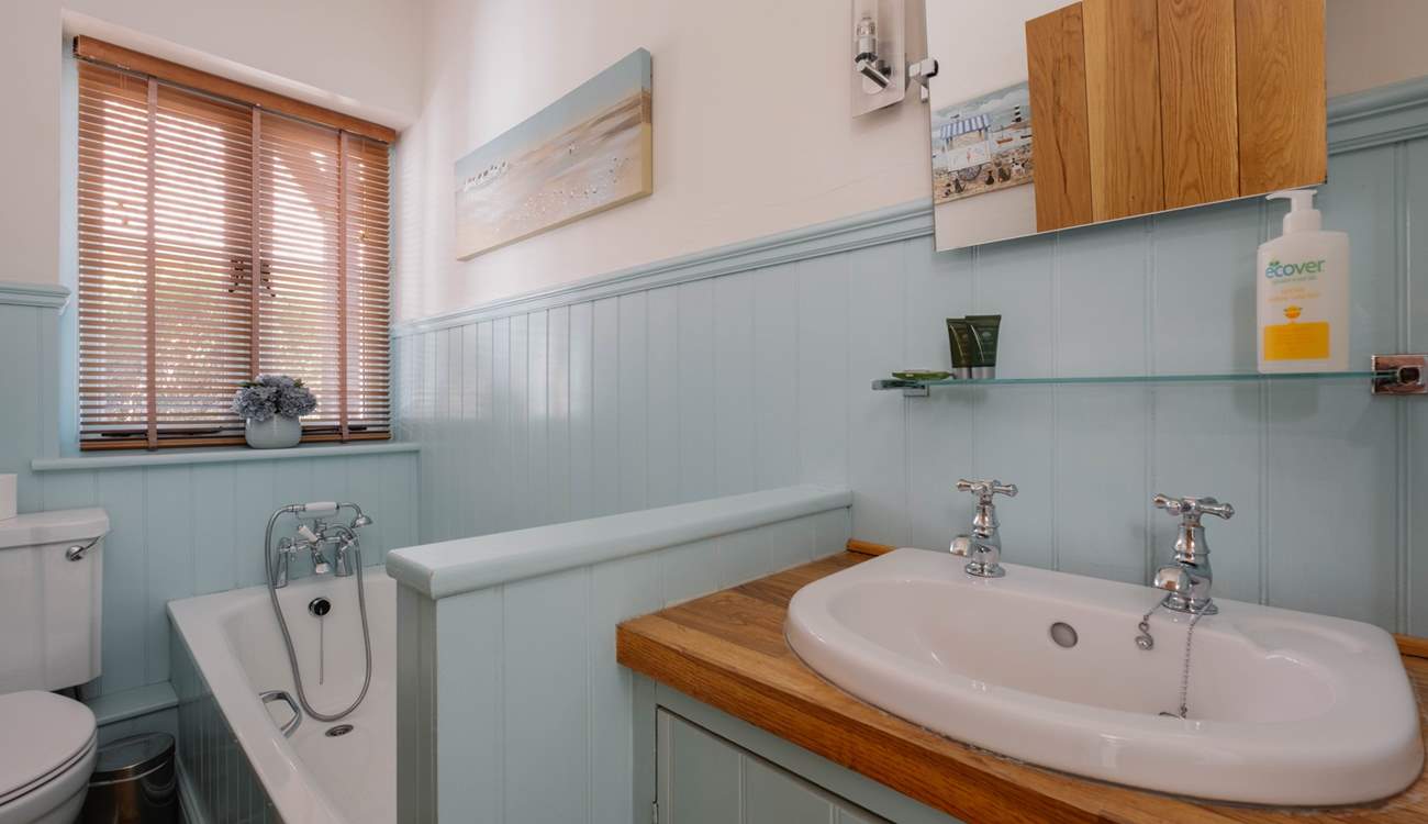 The family bathroom.