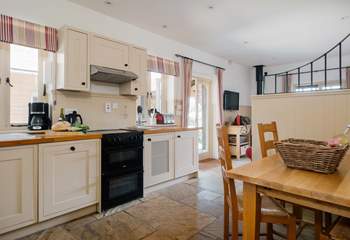 Get creative in this country style kitchen.