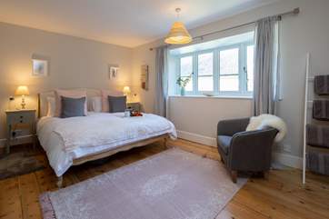 The master bedroom offers so much space, allowing you to spread out and make yourself truly at home.