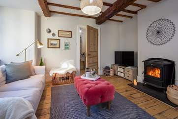 Cosying up in this stylish and calming space is so easy to do.