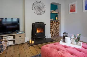 What an inviting room to return to after a day of adventure and activity.