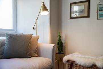 Reading a book or watching television in such a delightfully tranquil spot is heaven.
