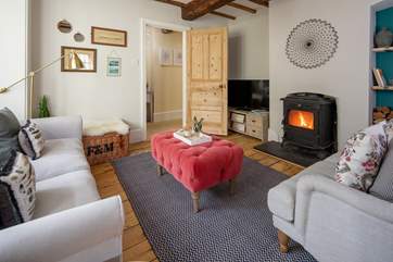 Cosying up in this stylish and calming space is so easy to do.