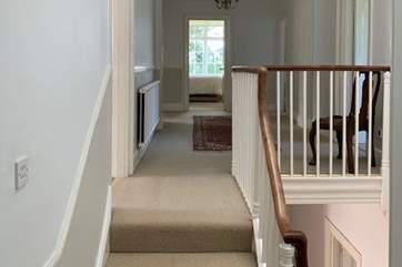 This superb Victorian mansion has a spectacular main staircase to the wide first floor landing. There is a second back staircase too.