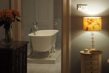 Beautiful fixtures and furnishings everywhere you look.
