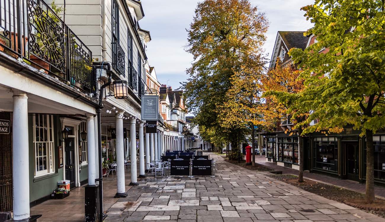 Tunbridge Wells has plenty of restaurants and cafes offering a range of British and continental cuisine.