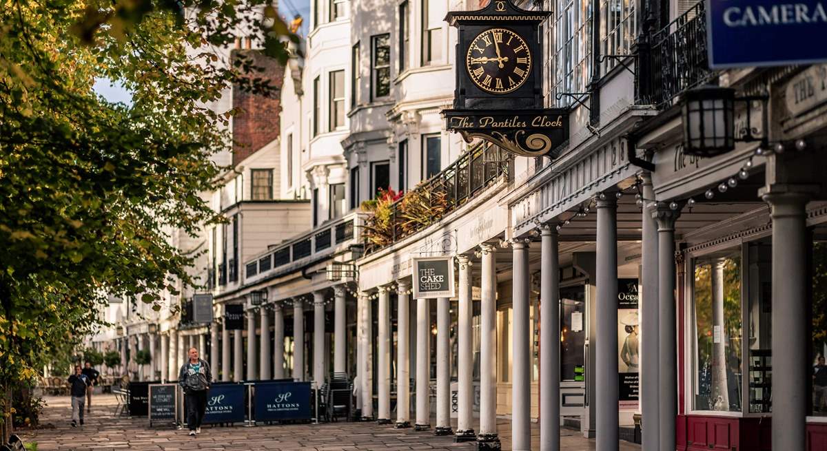 The Pantiles is home to many independent shops as well as antique stores just waiting to be explored.