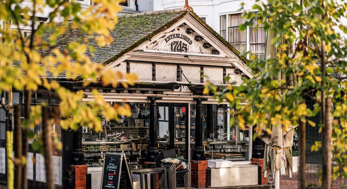 Sankey's in The Pantiles for lovers of fresh fish and seafood.