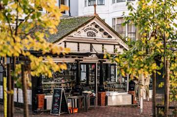 Sankey's in The Pantiles for lovers of fresh fish and seafood.