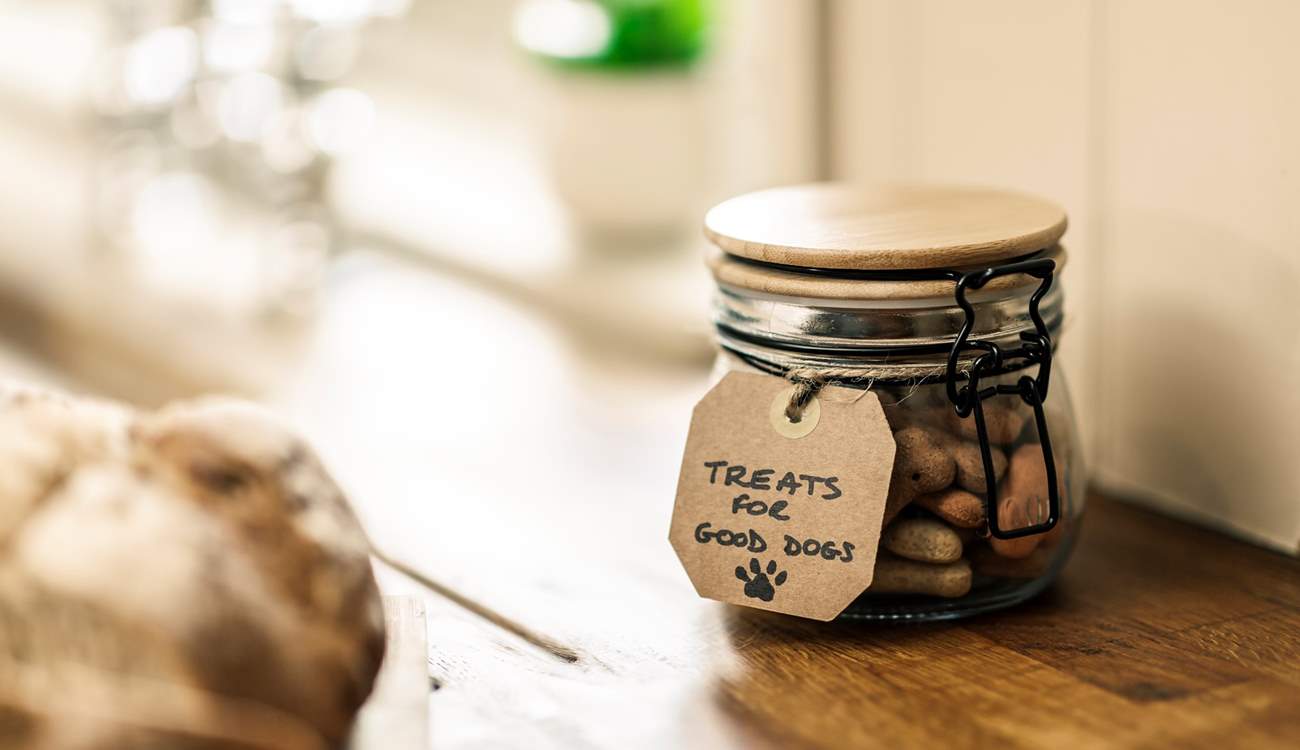 Treats for good dogs!