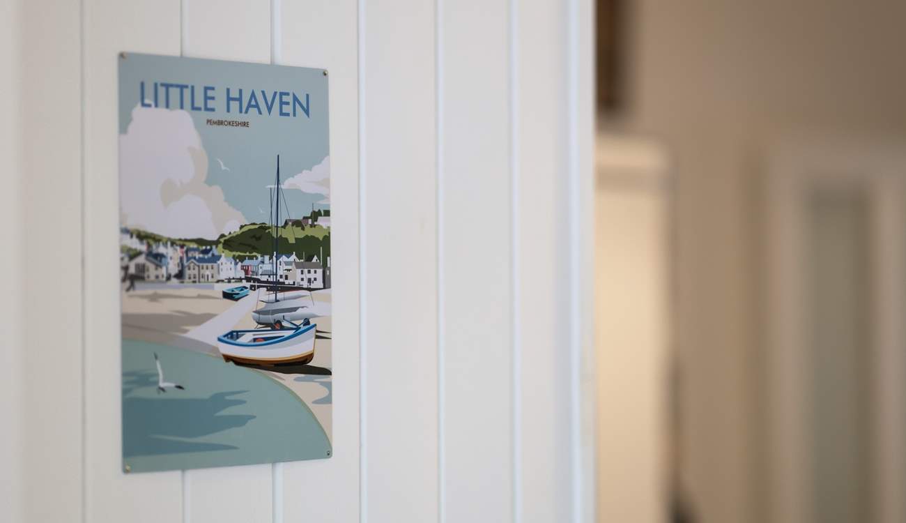 Little features throughout remind you of the location.