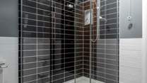 Stylish new shower.