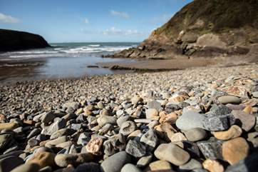 Beautiful beach within a three minute walk from Seaside House.