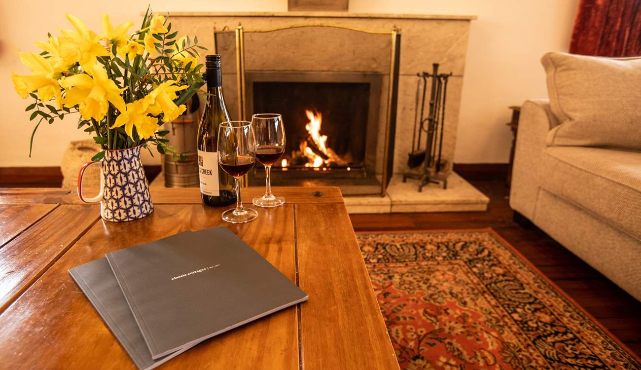 Nothing beats a real fire!