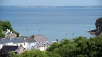 Stunning views of the majestic coastline and never-ending sea. 