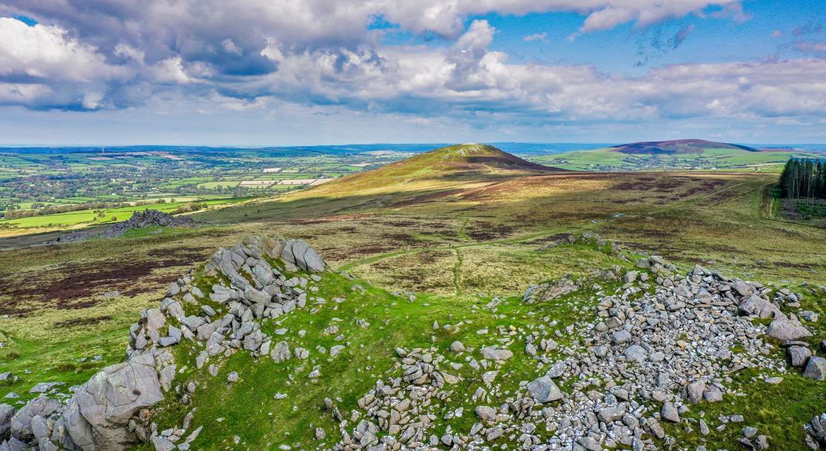 Walkers will love exploring the Preseli Mountains. Visit the Iron Age Village at Castell Henllys of the Shire Horse Farm at Eglwyswrw.