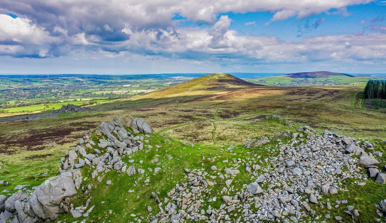 Walkers will love exploring the Preseli Mountains. Visit the Iron Age Village at Castell Henllys of the Shire Horse Farm at Eglwyswrw.