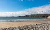 The never-ending golden sands of Newgale Beach. Perfect for a sunny beach day or a bracing winter walk.  - Thumbnail Image