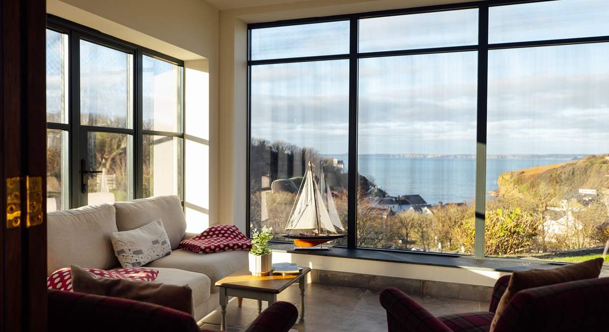 New for 2026, The Orangery is a superb addition to Seaside House. Come wild winters or sunny days, soak up the spellbinding views.