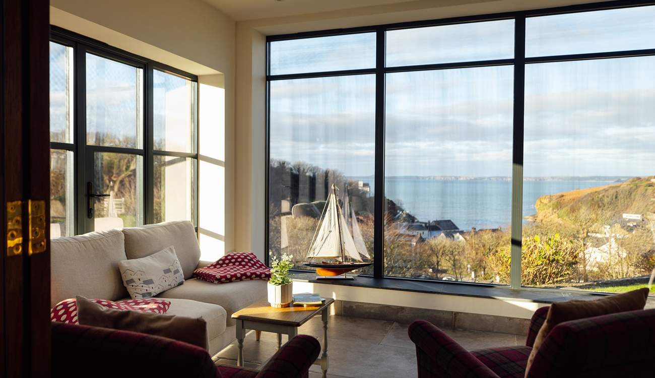 The Orangery is a superb addition to Seaside House. Soak up the spellbinding views of the everchanging seascape.