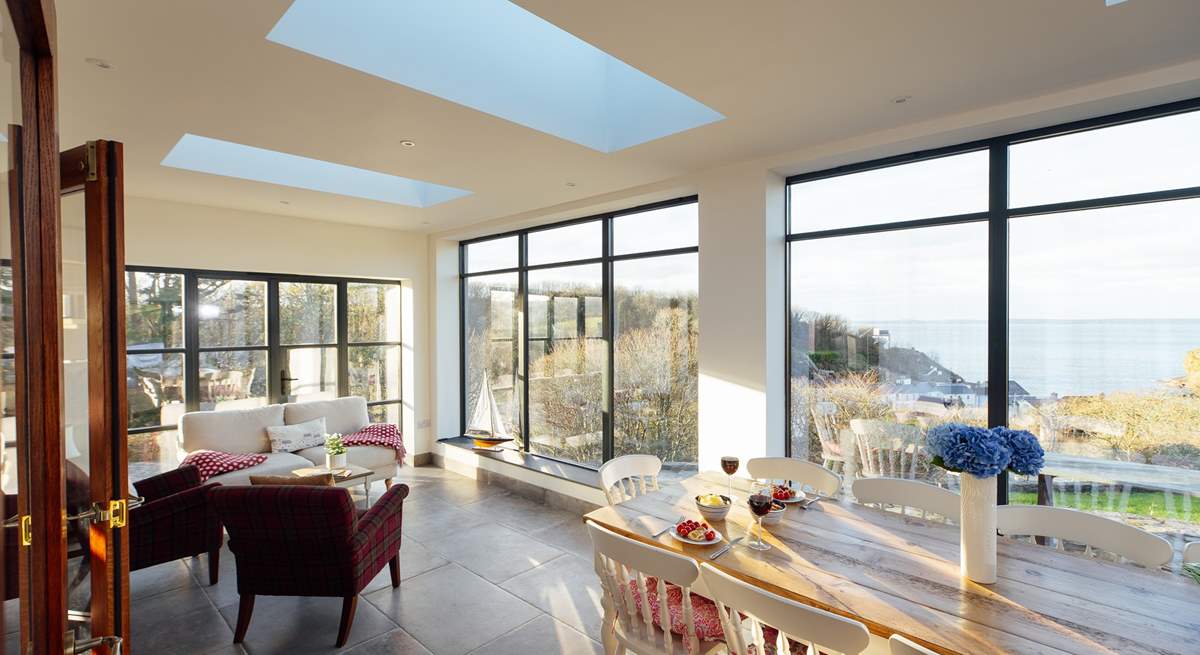 From the new Orangery, throughout the year enjoy the magnificent beauty of your surroundings.  