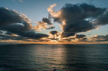 Moody skies, a view from The Lighthouse.