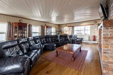 A comfy lounge for all ages to relax!