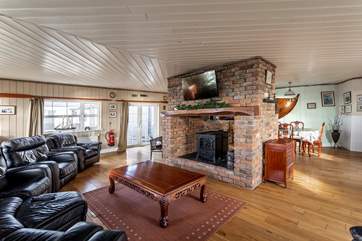 Spacious living space.