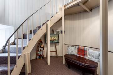 Climb carefully to the top of the tower. You'll love the views!