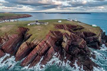 Just wild...a unique experience, staying in a Lighthouse, living on the edge!