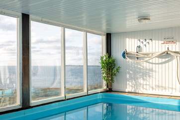 Pool with a view.