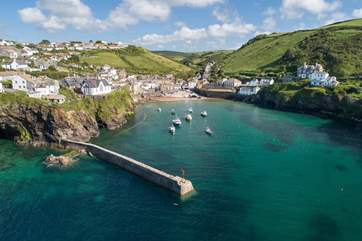 Picture perfect Port Isaac - home to TV's Doc Martin and The Fisherman's Friends.