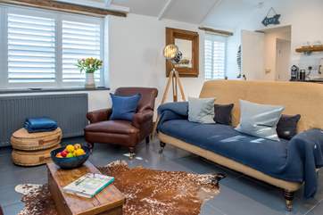 Snuggle up in the sitting-area at the end of an exciting day, discovering all the delights this area has to offer.