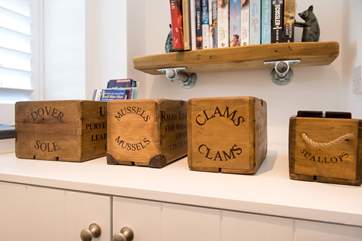 There are lovely touches throughout.