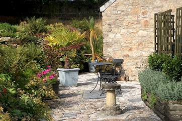 A lovely spot to sit outside and enjoy a morning coffee or a cheeky sundowner.