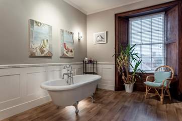 Relaxing bath time!