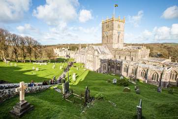Majestic St David's Cathedral.
