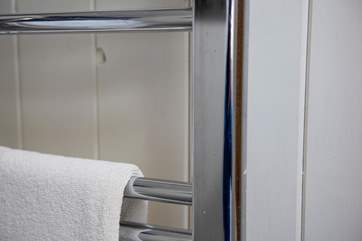 And a heated towel rail.