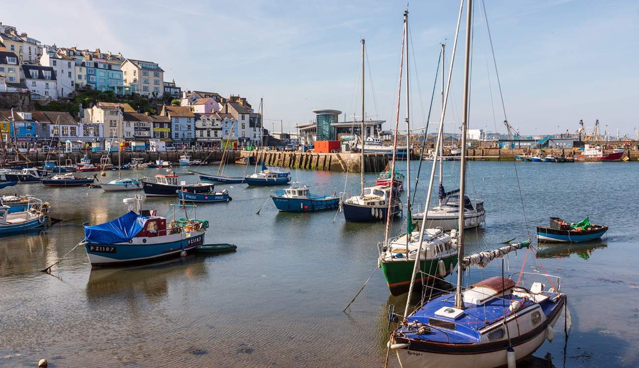 Postcard pretty Brixham is well worth a visit. 