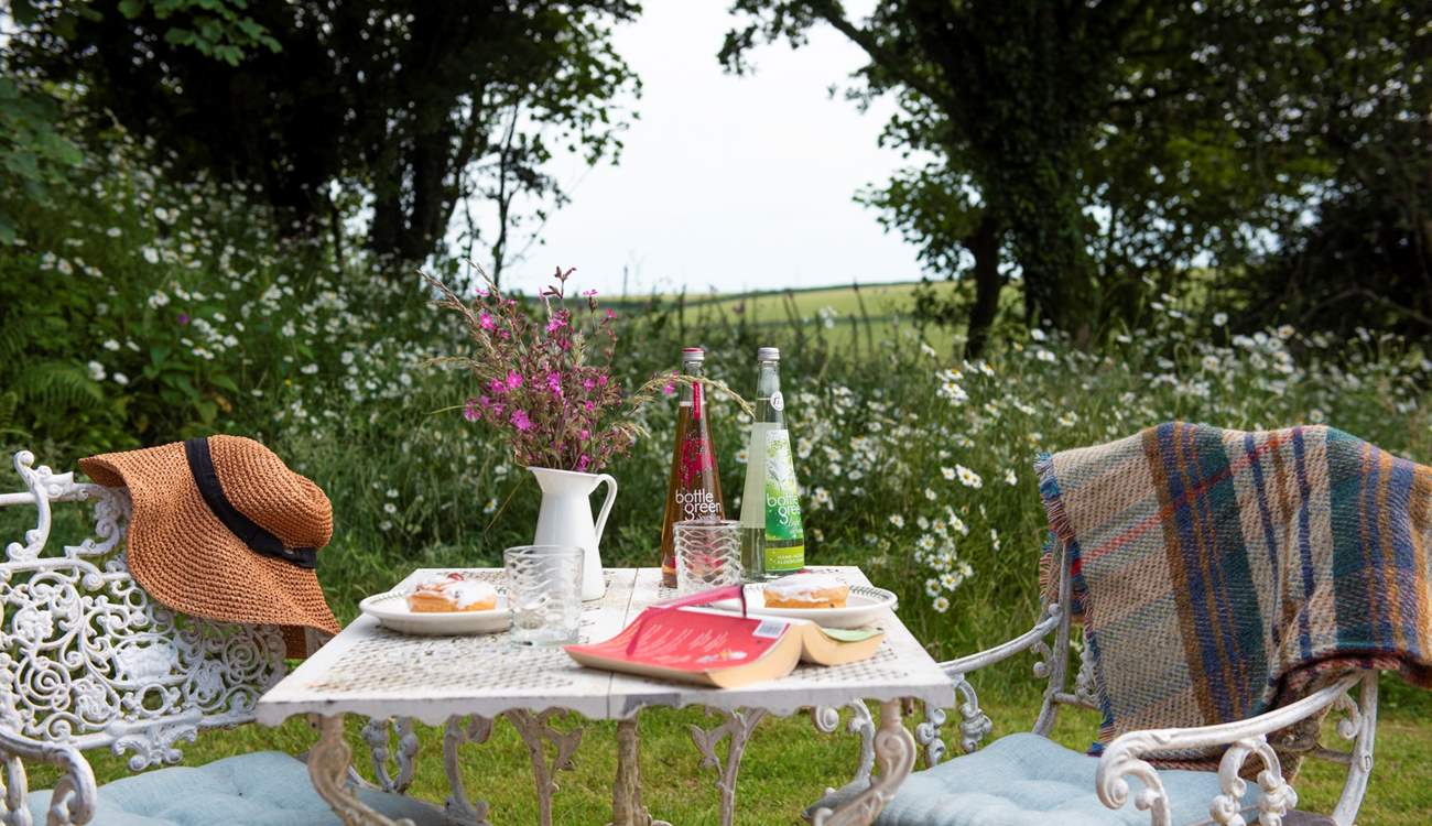 Just the spot for alfresco dining.