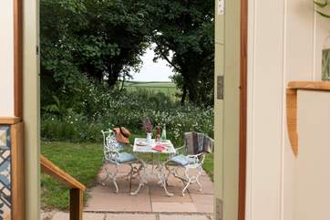 Dine inside or out, the choice is yours.